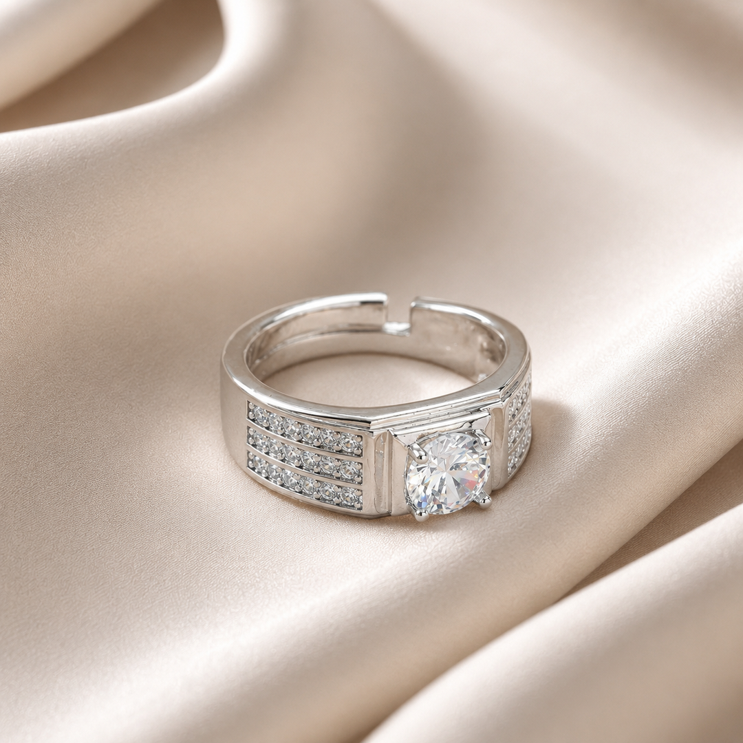 Luminous Crystal Ring