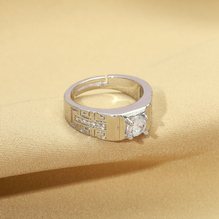 Unity Solitaire Couple ring