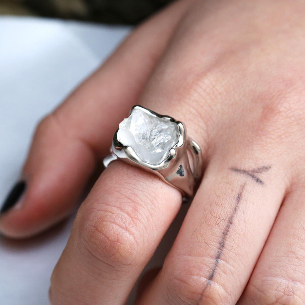 Frostbite Rebel Statement Ring