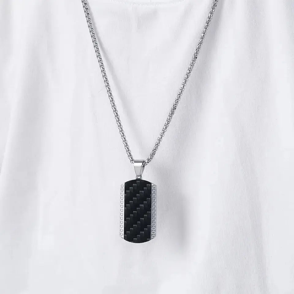 Madrid Black Pendant - Salty Accessories