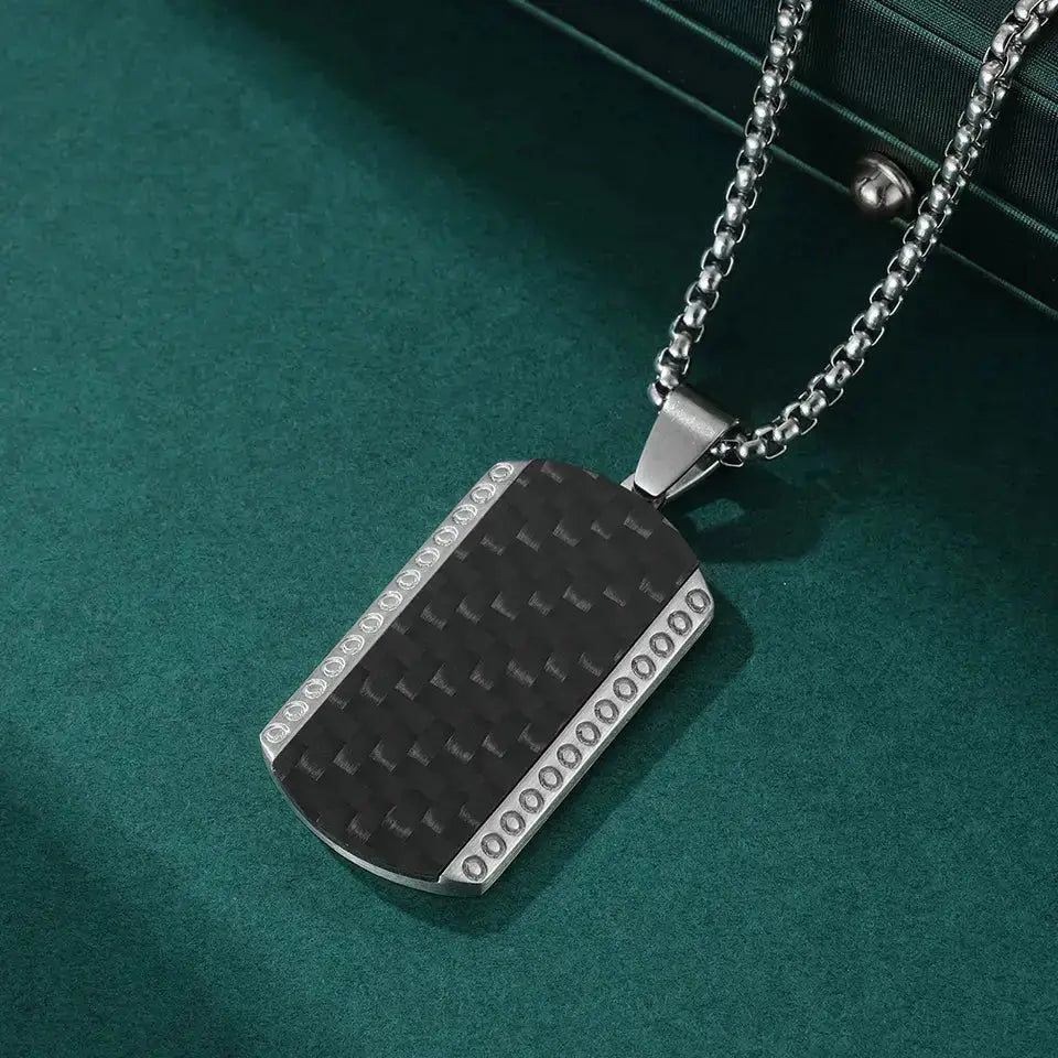 Madrid Black Pendant - Salty Accessories