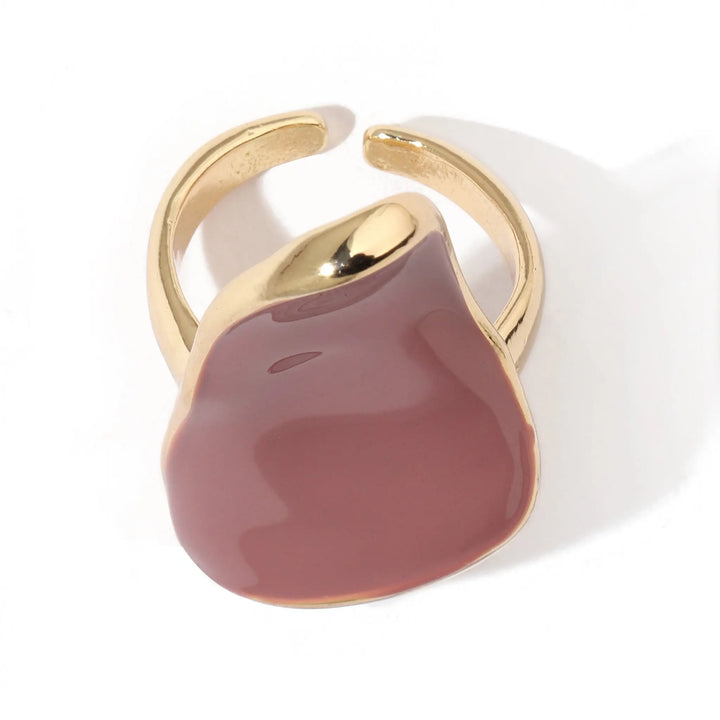Magic Mauve Gold Ring | Salty