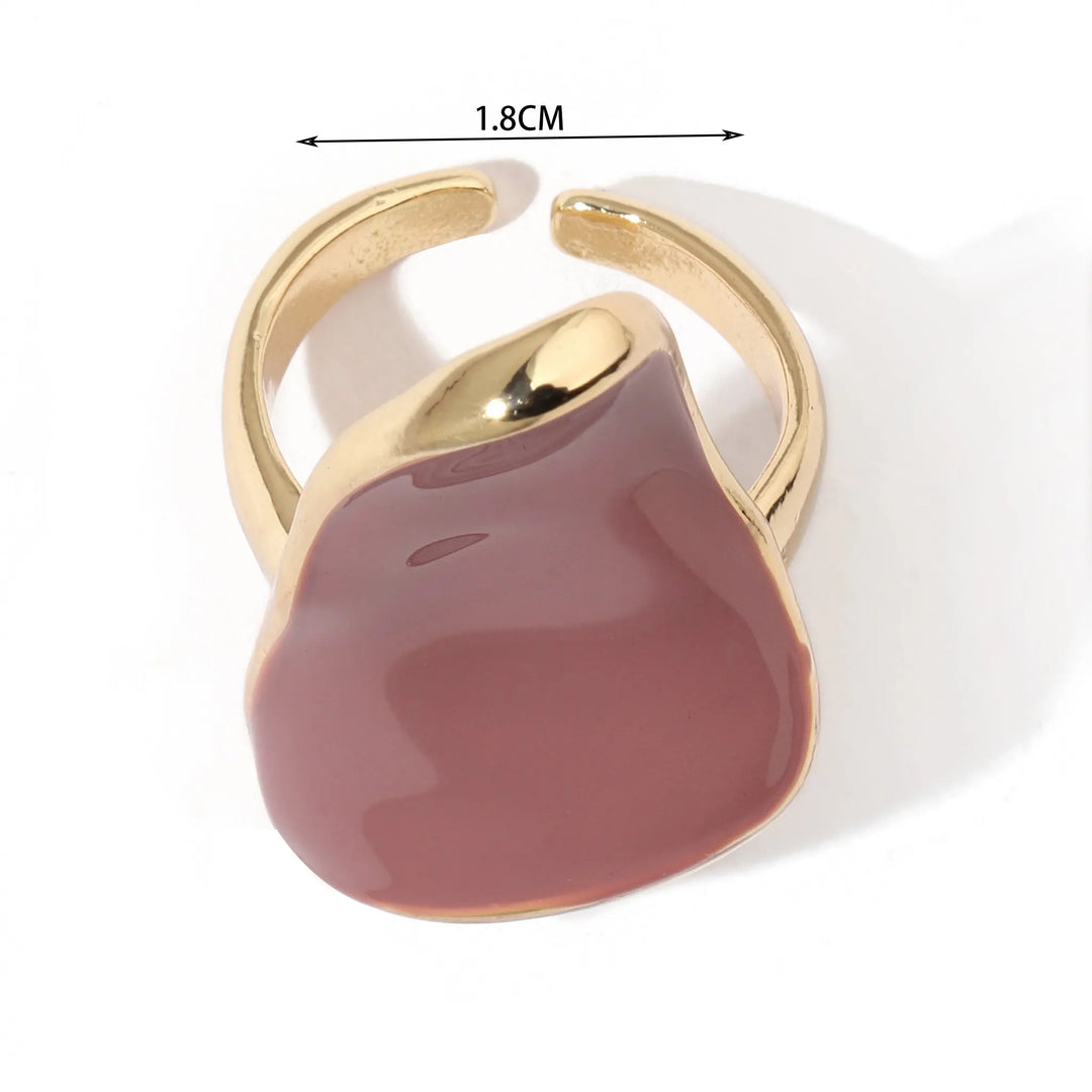 Magic Mauve Gold Ring | Salty