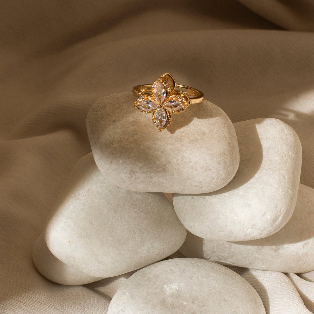 Mapple Spinner Ring - Gold
