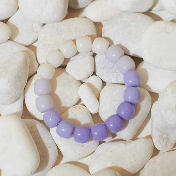 Mauve Magic Beaded Band