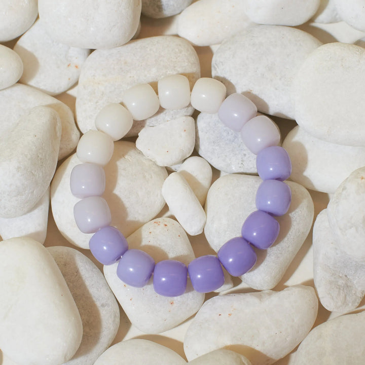 Mauve Magic Beaded Band - Salty Accessories
