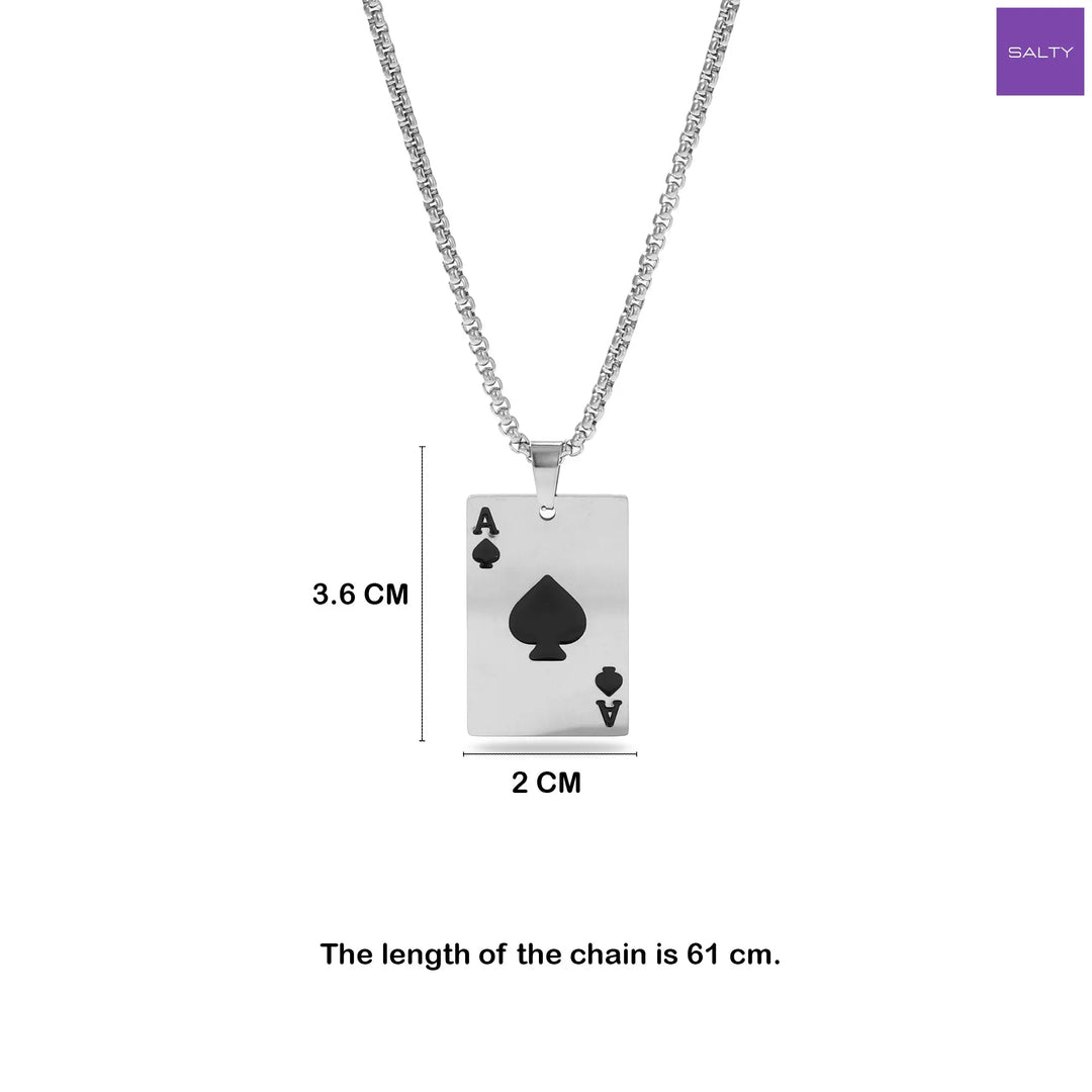 Maverick Ace Chain - Black - Salty Accessories
