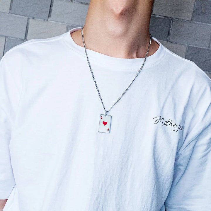 Maverick Ace Chain - Red - Salty Accessories
