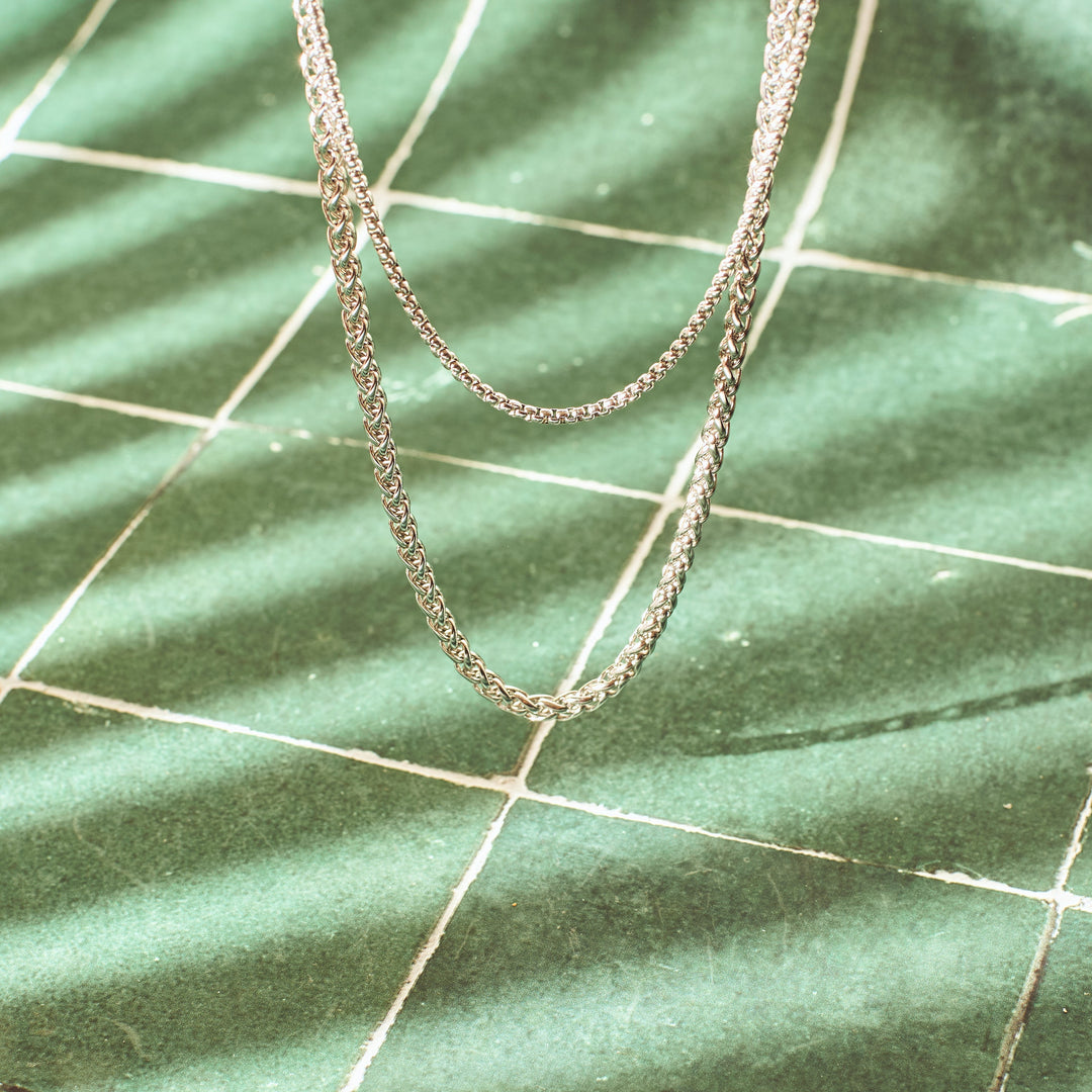 Mejuri Double Silver Chain