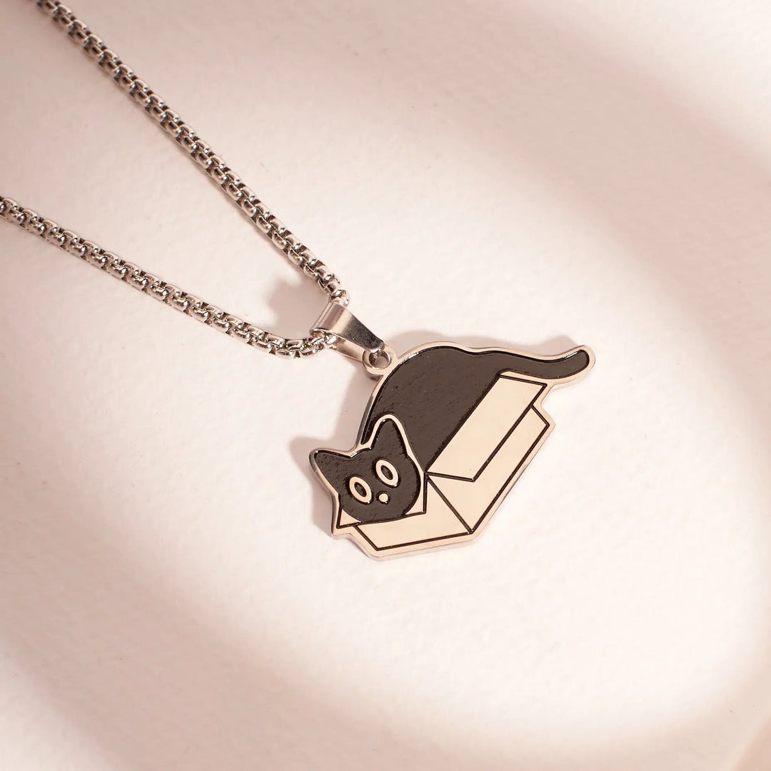 Meow-in-a-Box Chain - Salty Accessories