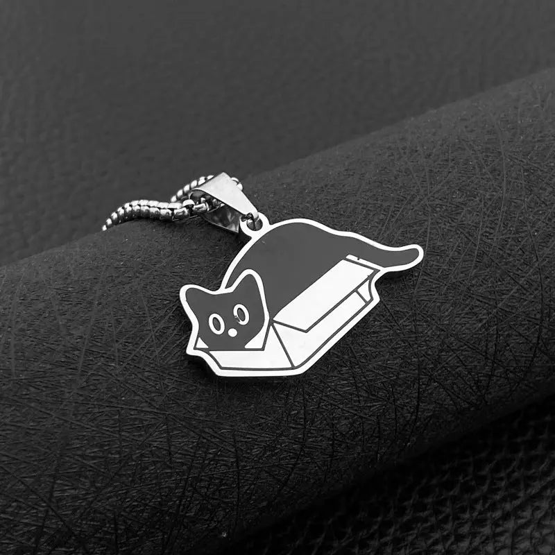 Meow-in-a-Box Chain - Salty Accessories