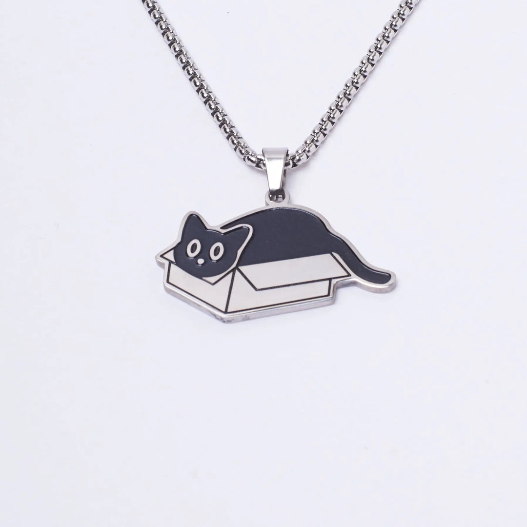 Meow-in-a-Box Chain - Salty Accessories