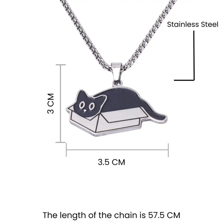 Meow-in-a-Box Chain - Salty Accessories
