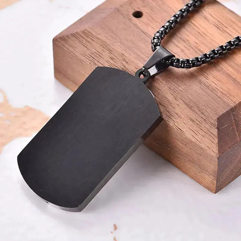 Merova Black Silver Pendant - Salty Accessories