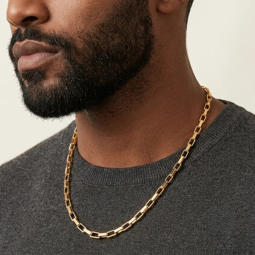 Metro Link Chain - Gold | Salty