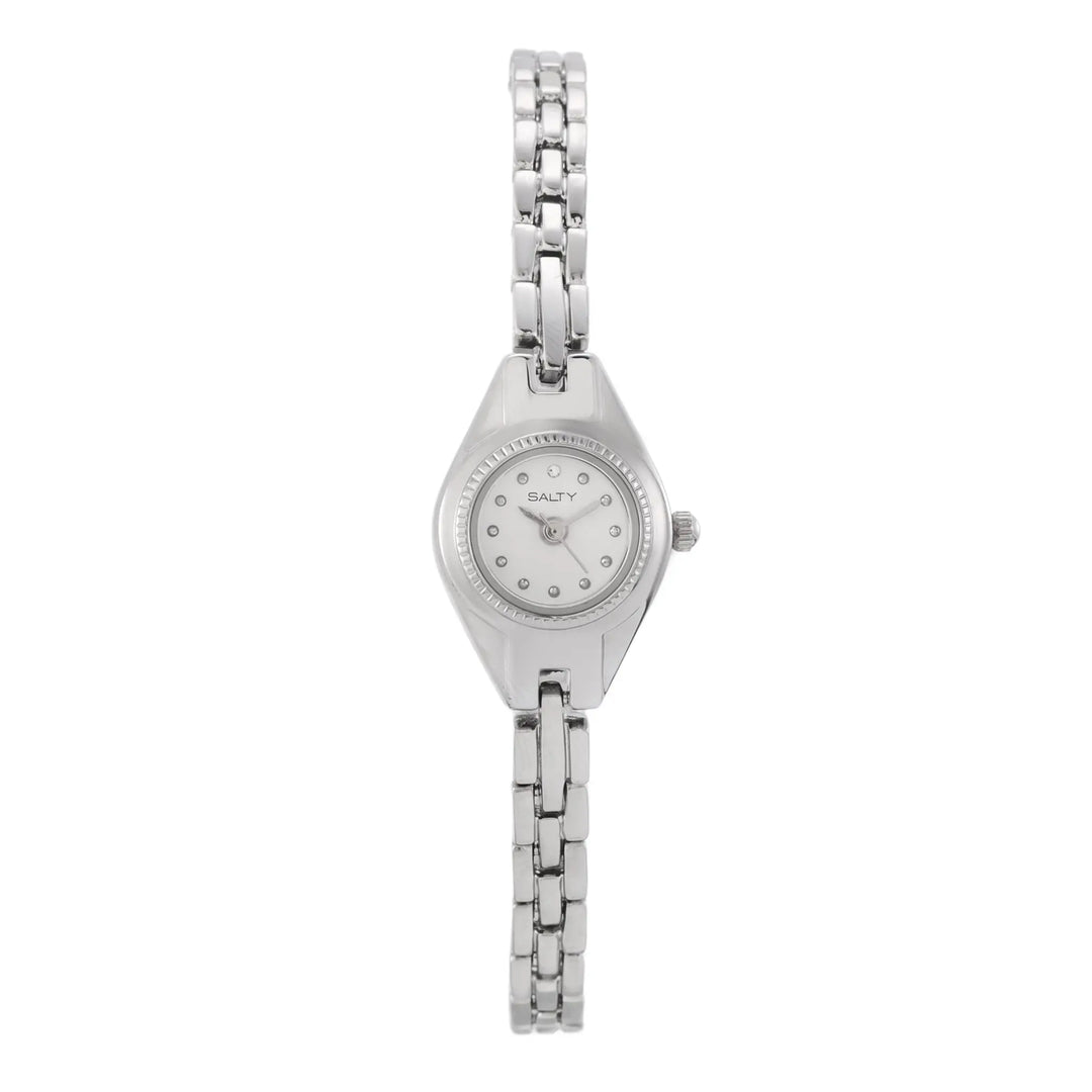 Micro Chic Silver Link Watch | Salty