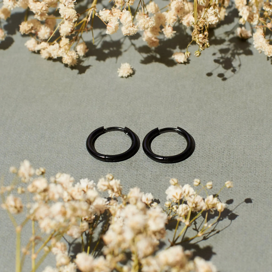 Midas Black Earrings - Salty Accessories