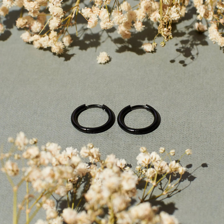 Midas Black Earrings - Salty Accessories