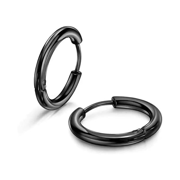 Midas Black Earrings