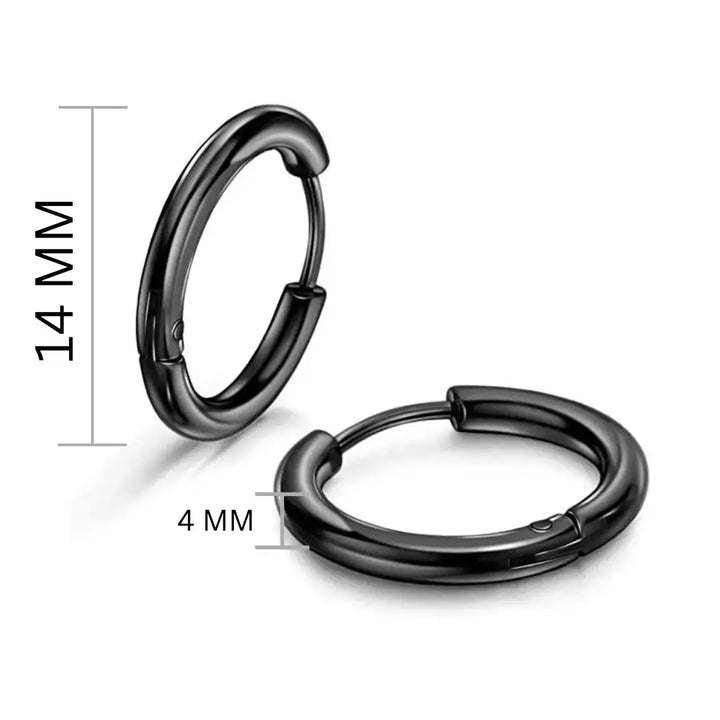 Midas Black Earrings - Salty Accessories
