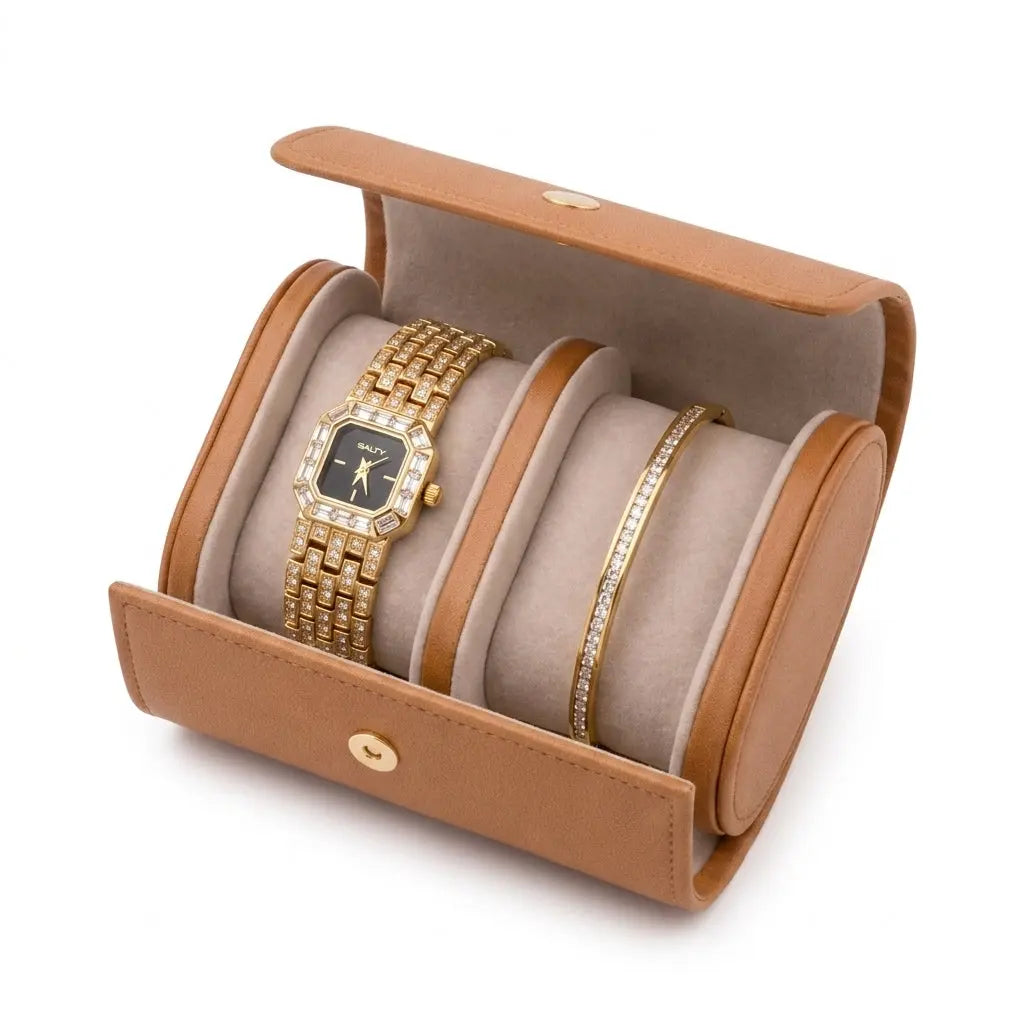 Midnight Grace Watch Bracelet Stack | Salty