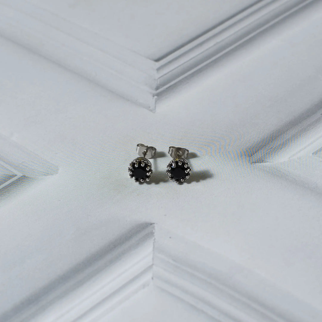 Midnight Luster Studs - Salty Accessories