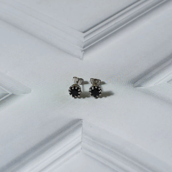 Midnight Luster Studs