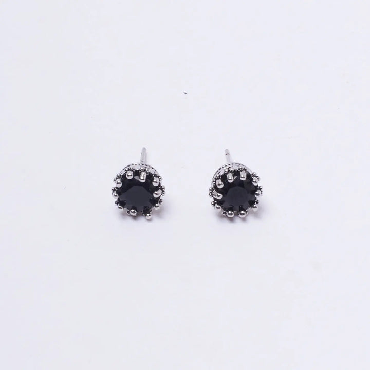 Midnight Luster Studs - Salty Accessories