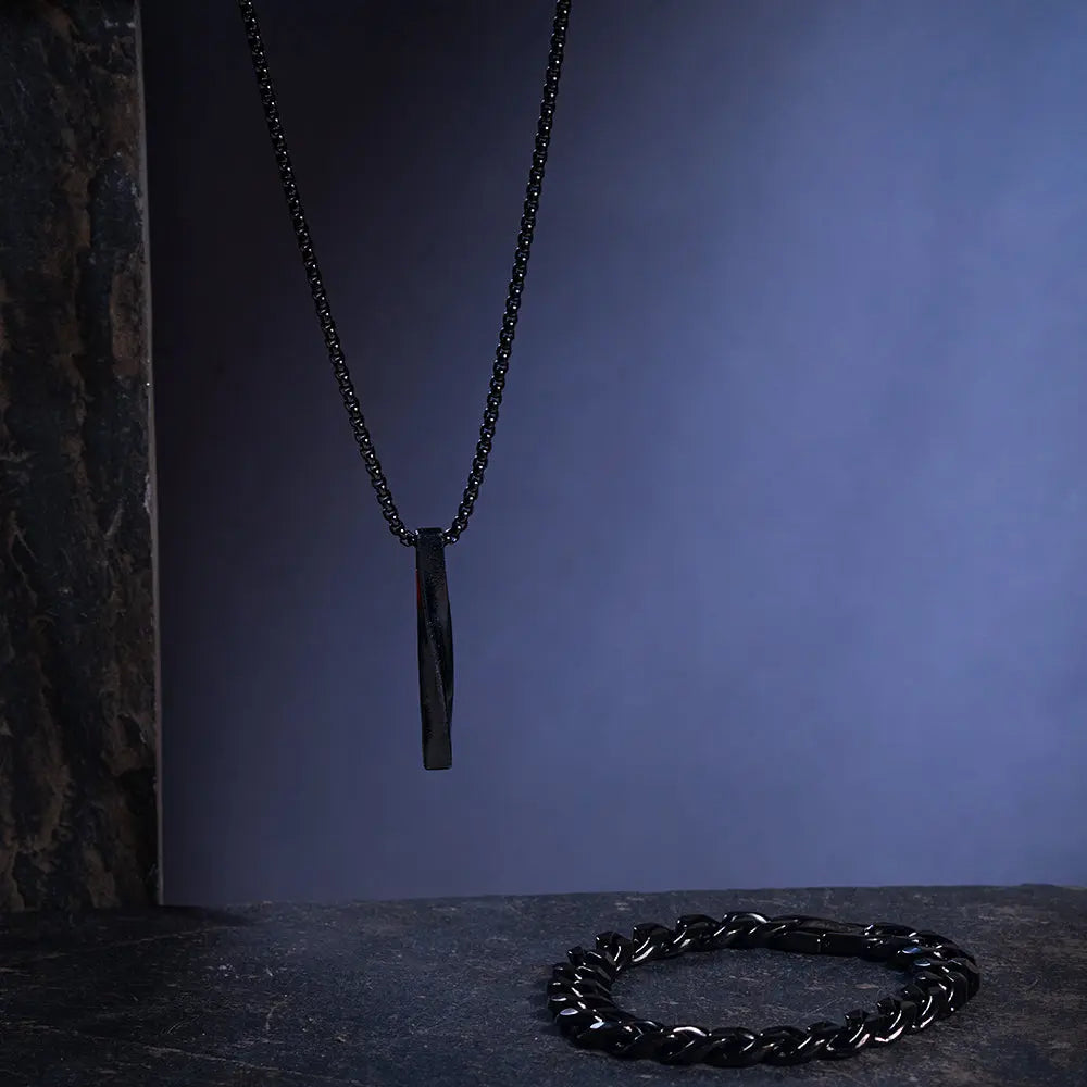 Midnight Maverick Mens Jewellery Set | Salty