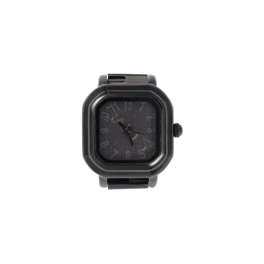 Midnight Melt Watch Ring - Black | Salty