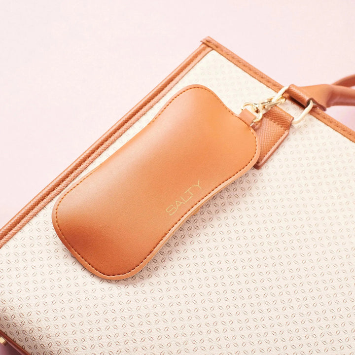 Jade Wink Brown Rectangular Sunglasses | Salty