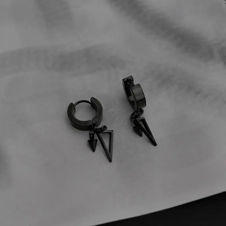Milo Black Chic Earrings - Salty Accessories