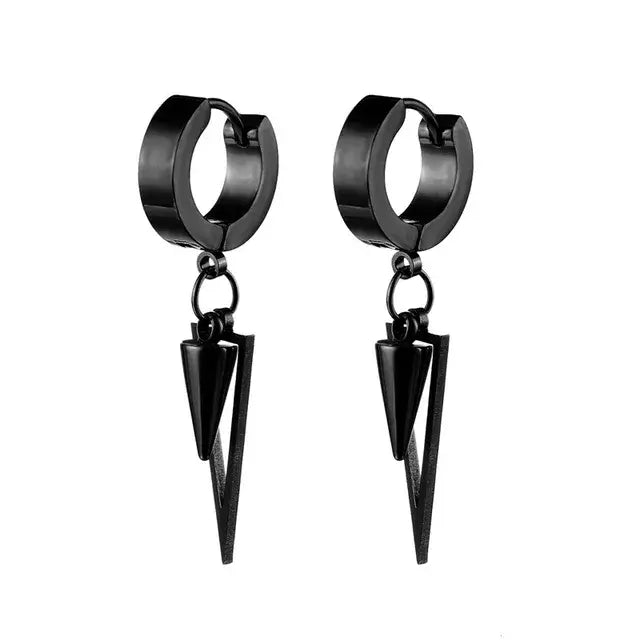 Milo Black Chic Earrings - Salty Accessories