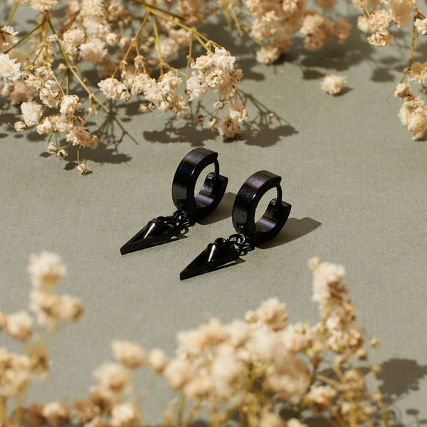 Milo Black Chic Earrings