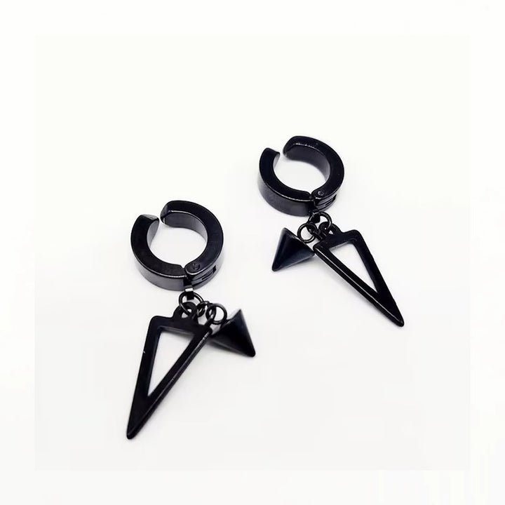 Milo Black Chic Earrings Salty Alpha