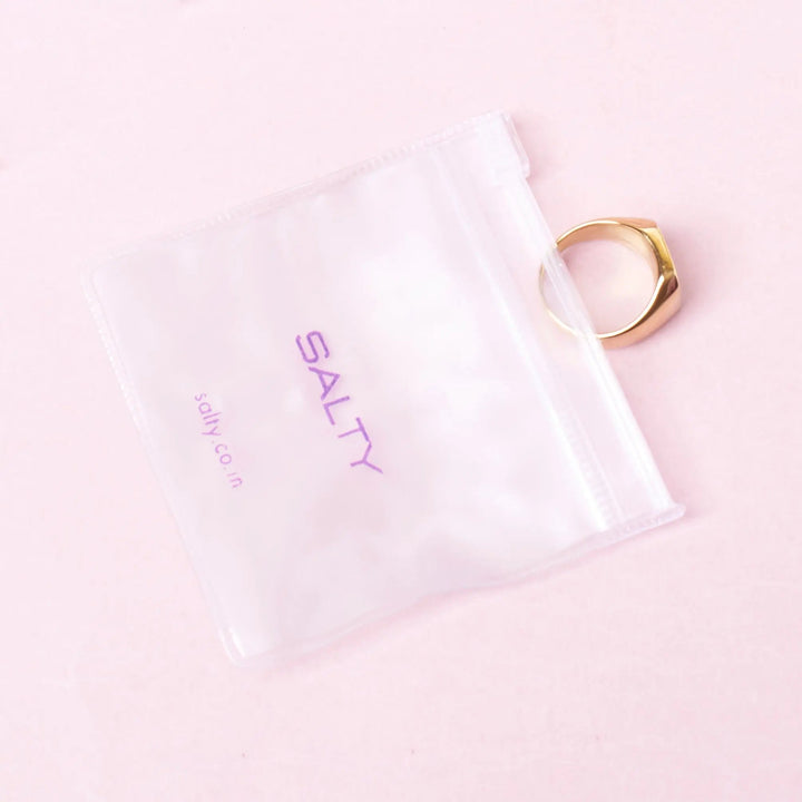 Minimal Crescent Ring - Salty Accessories