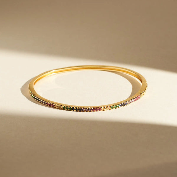Minimal Crystal Bangle