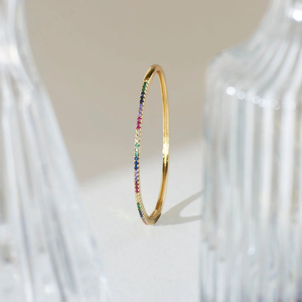 Minimal Crystal Bangle