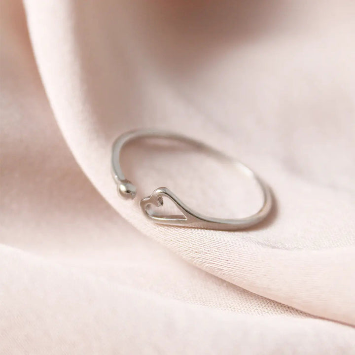 Minimal Korean Silver Band - Salty Accessories