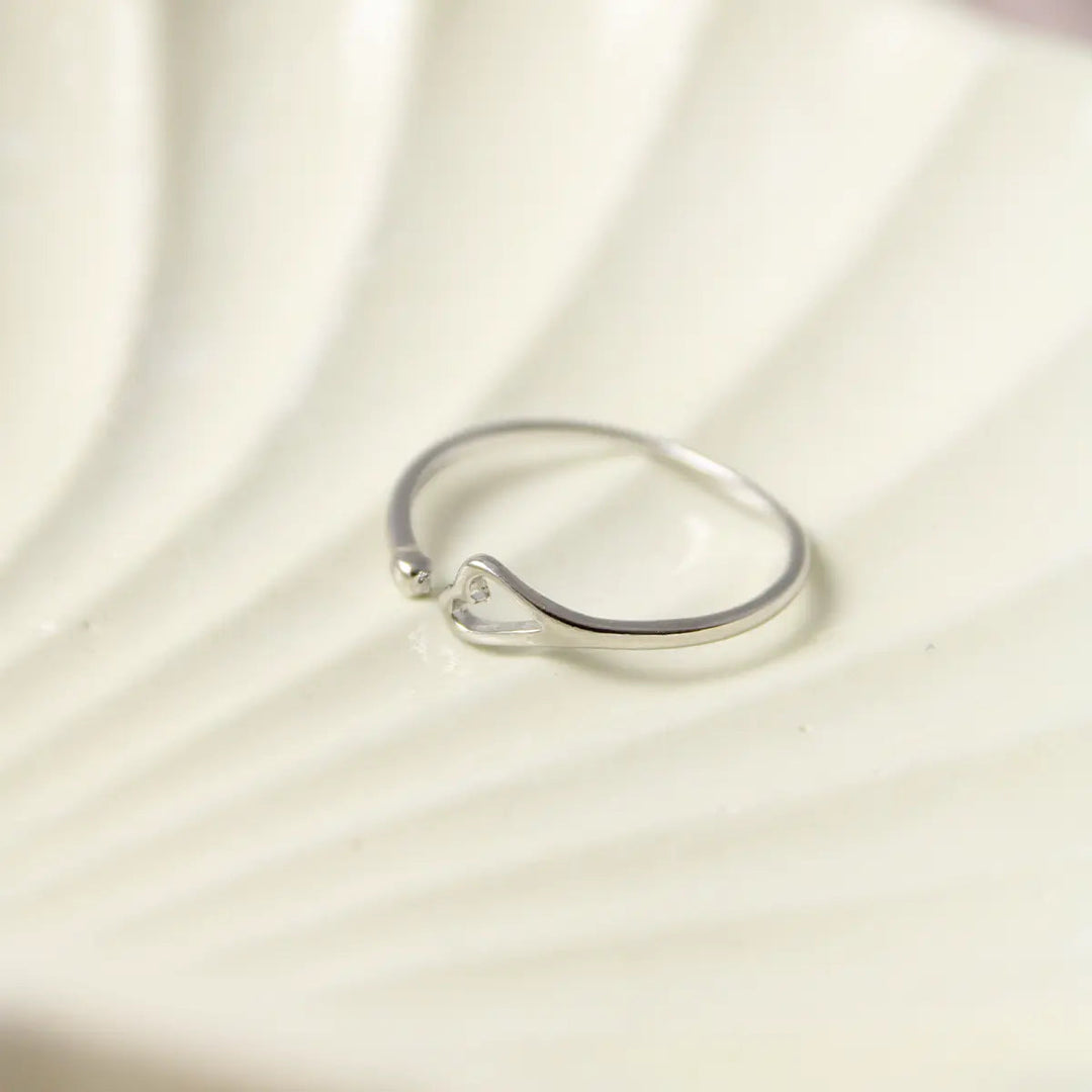 Minimal Korean Silver Band - Salty Accessories