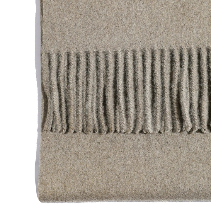 Minimal Solid Fringe Scarf - Dark Grey | Salty