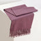 Minimal Solid Fringe Muffler - Purple