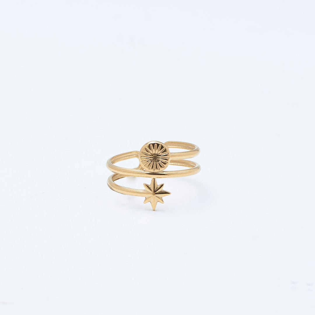 Minimal Crescent Ring - Salty Accessories