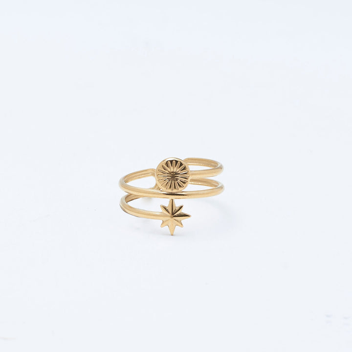 Minimal Crescent Ring