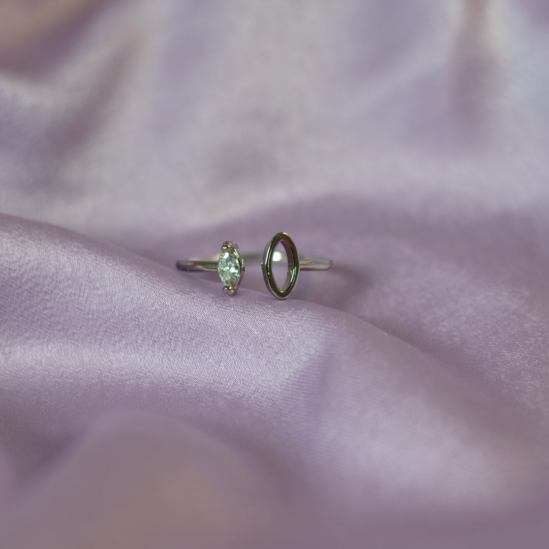 Minimal Korean Silver chic Band - Salty Accessories