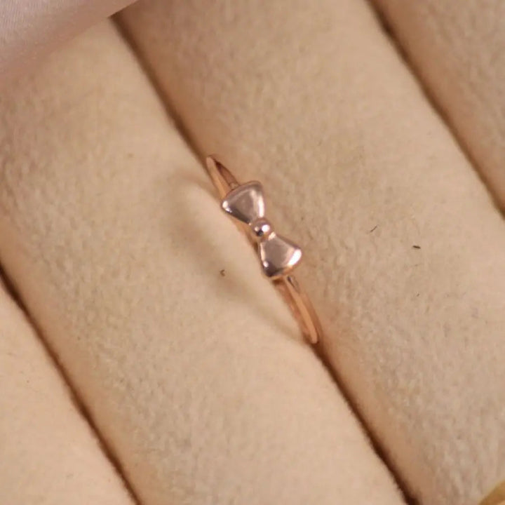 Minimalist Golden Bow Band - Salty Accessories