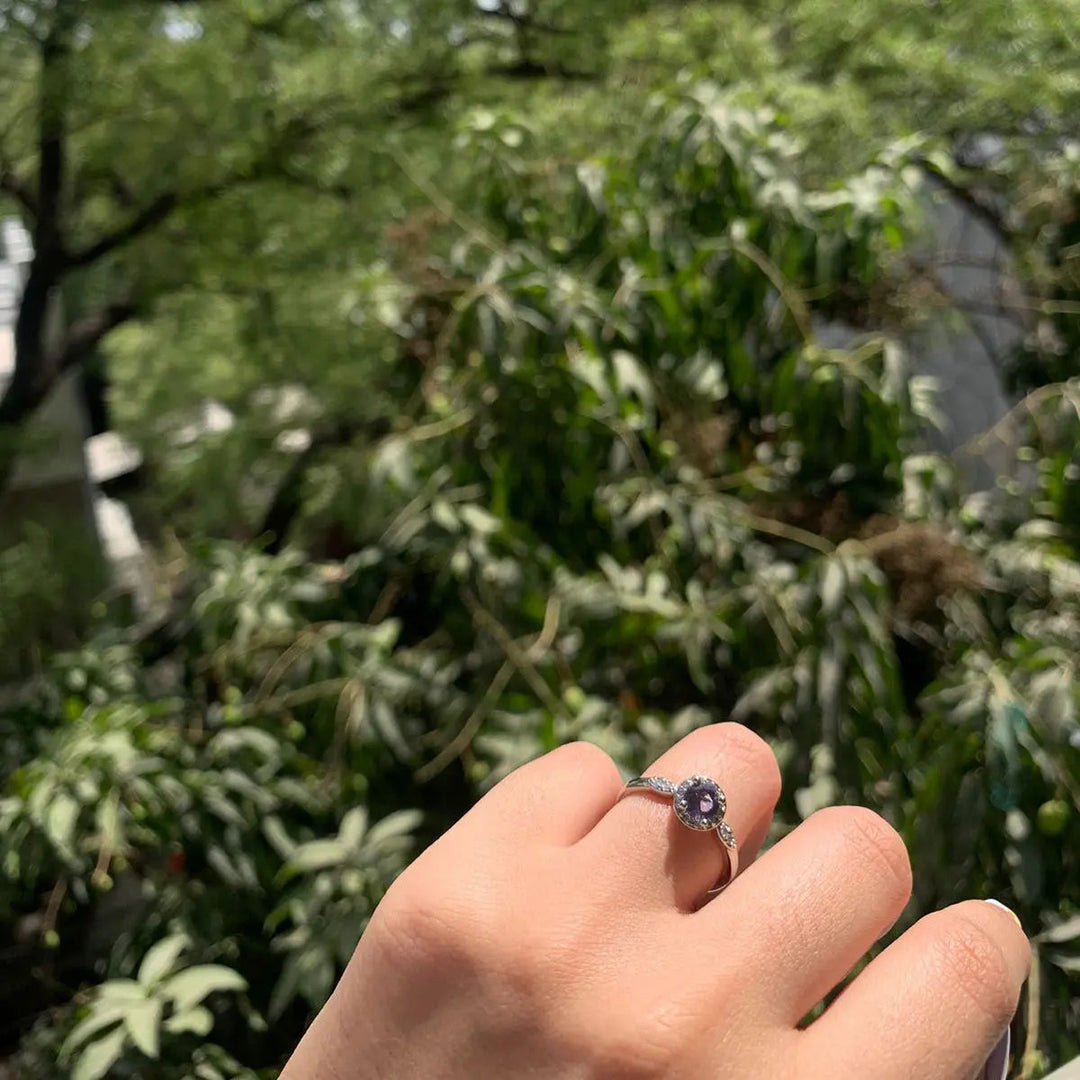 Minimalist Lucky Charm Purple Band - Salty Accessories