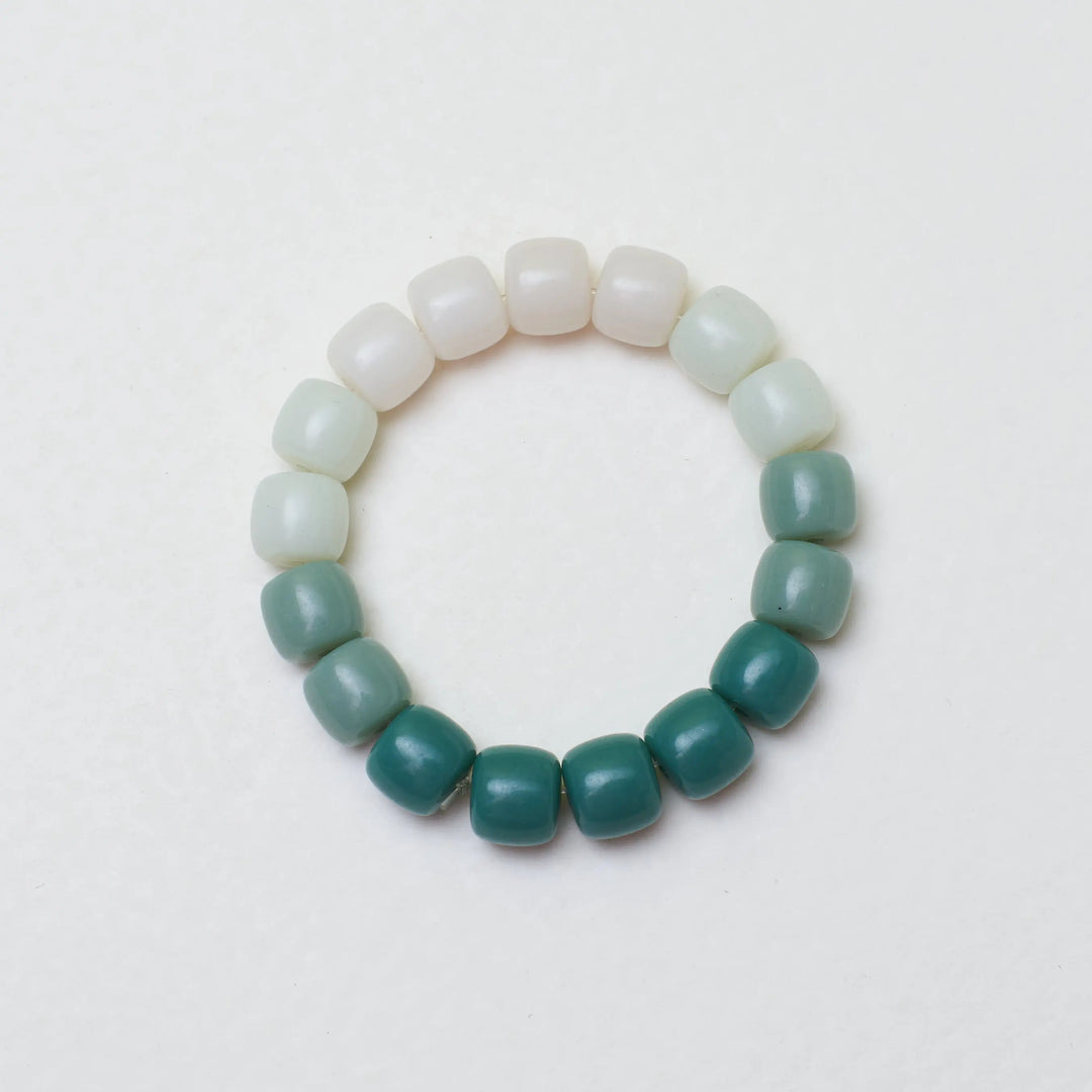 Minty Orchid Beaded Band - Salty Accessories