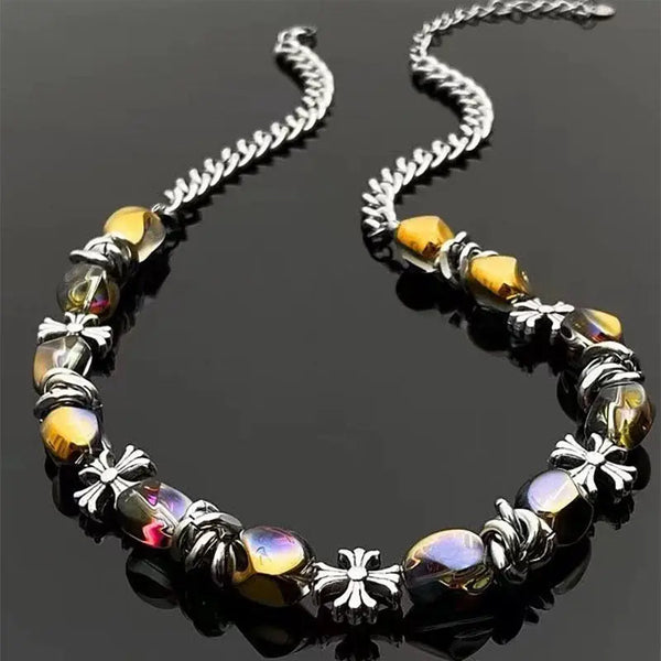 Mirage Beaded Chain Necklace