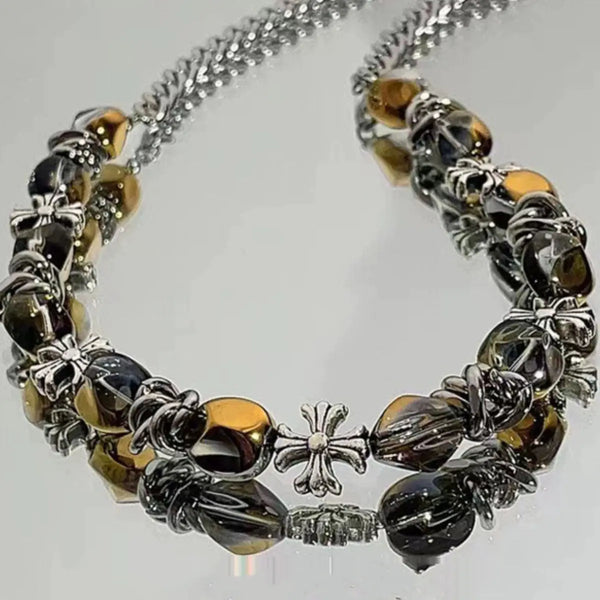 Mirage Beaded Chain Necklace